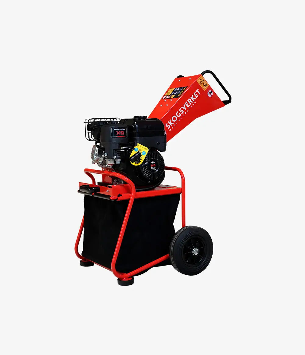 Flishugg T75 kompakt maskin för kvistar och sly