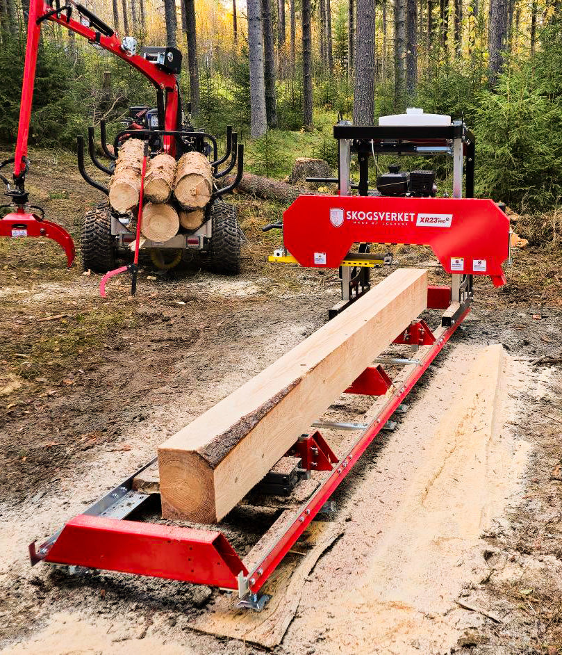 Stationärt Bandsågverk XR23" Pro