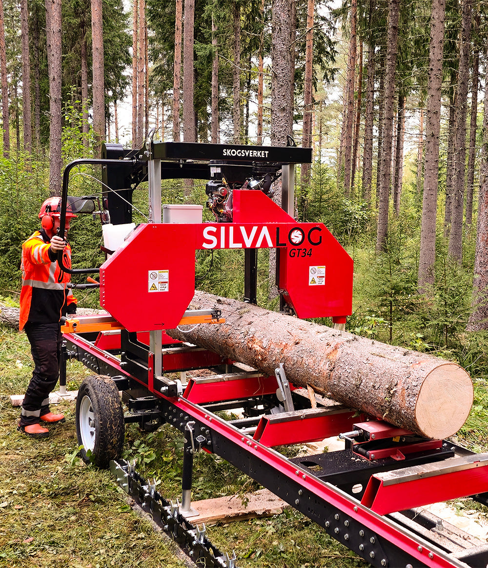 Mobilt Bandsågverk - SILVALOG GT34