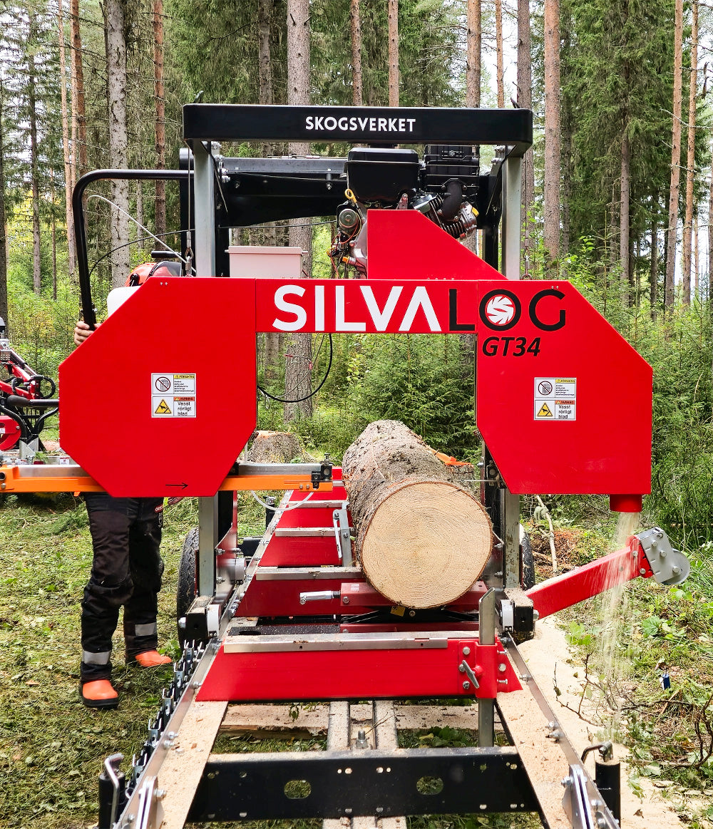 Mobilt Bandsågverk - SILVALOG GT34
