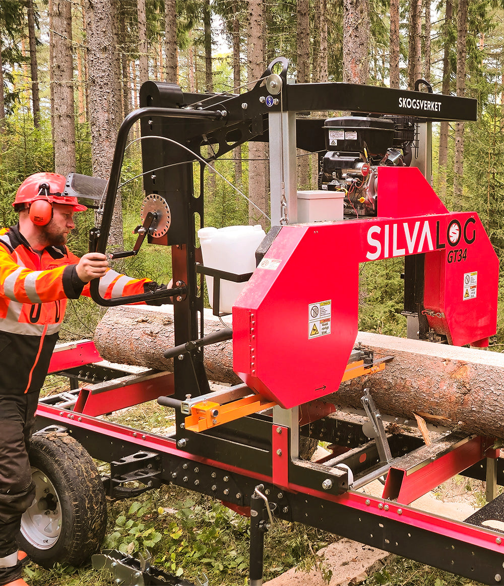 Mobilt Bandsågverk - SILVALOG GT34