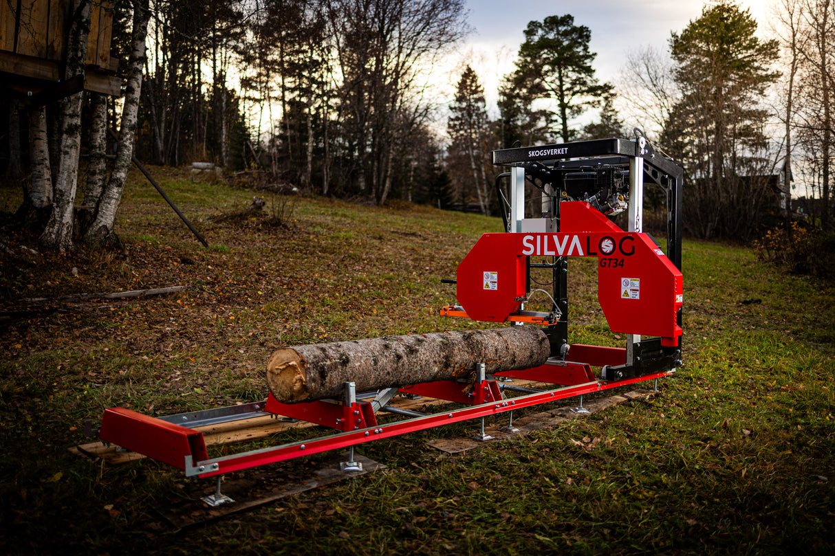 Stationärt Bandsågverk - SILVALOG GT34