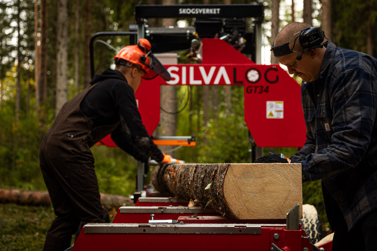 Stationärt Bandsågverk - SILVALOG GT34