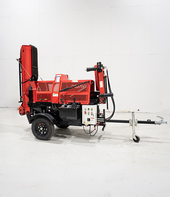 Begagnad vedprocessor SILVALOG TYN38 Joystick 7-ton inkl. montering och tillbehör