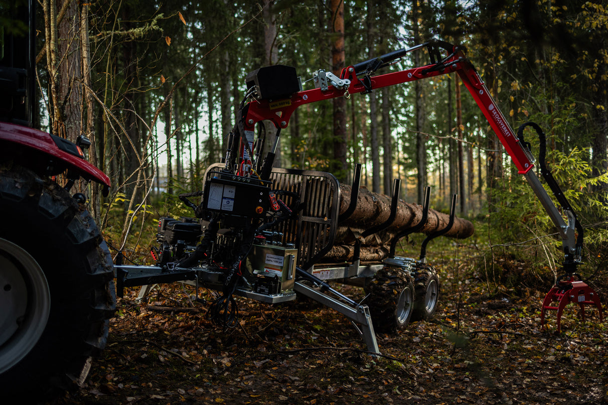 Timmervagn ASH 4000 – 4 ton