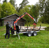 Timmervagn ASH 4000 – 4 ton