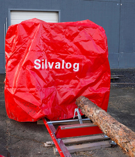 Såghuvudsöverdrag för bandsågverk väderskydd