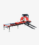 Mobilt bandsågverk SILVALOG GT34 med trailerutförande