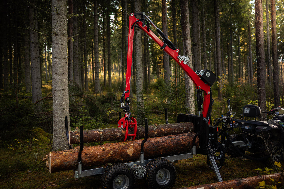 Skogsverkets timmervagn ELM 1500