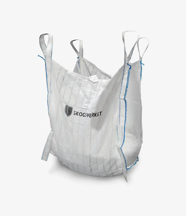 Vedsäck 1000/1500 liter med ventilerade sidor och lyftöglor