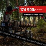 Timmervagn ASH 4000 – 4 ton