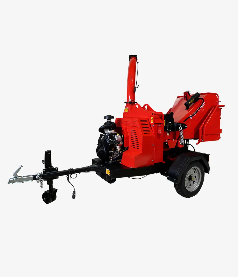 Flishugg S150 med 23 hk motor och 150 mm kapacitet