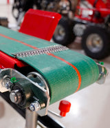 Vedkombi inmatningsband