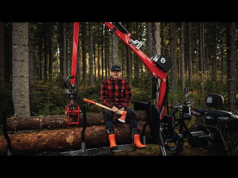 Timmervagn ELM 1500 – 1.5 ton