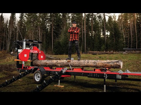 Mobilt Bandsågverk - SILVALOG GT34