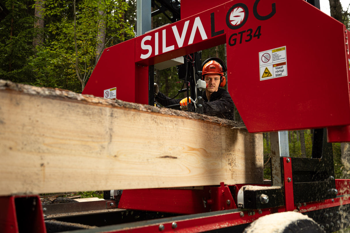 Stationärt Bandsågverk - SILVALOG GT34