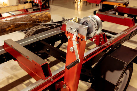 Mekanisk vinsch SILVALOG GT34/Skogsverket XR32 för stockhantering