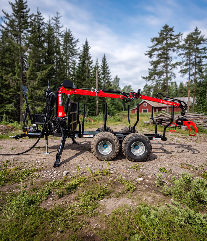Timmervagn OAK 8000 8-ton | Utförsäljning