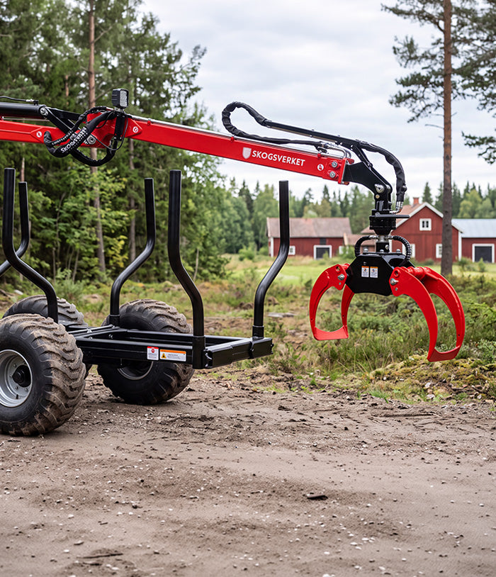 Timmervagn OAK 8000 8-ton | Utförsäljning