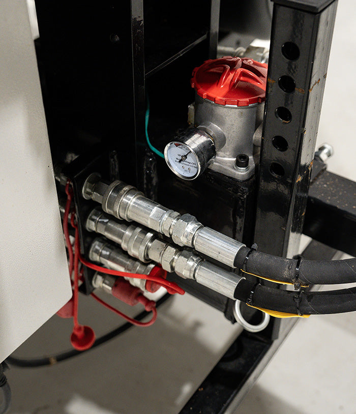 Begagnad vedprocessor SILVALOG TYN38 Joystick 7-ton inkl. montering och tillbehör