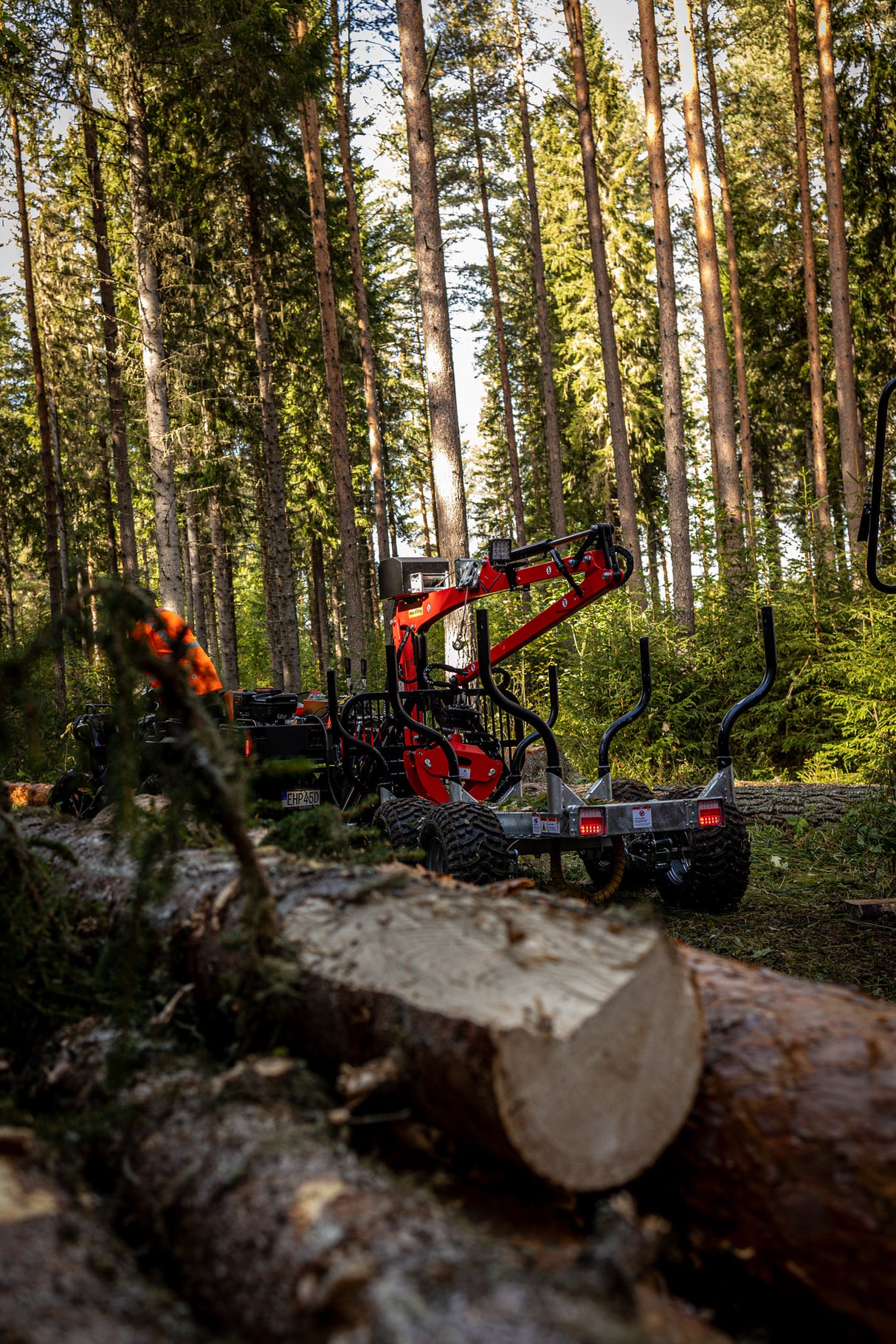 Timmervagn ELM 1500 – 1.5 ton