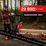 Stationärt Bandsågverk XR23" Pro