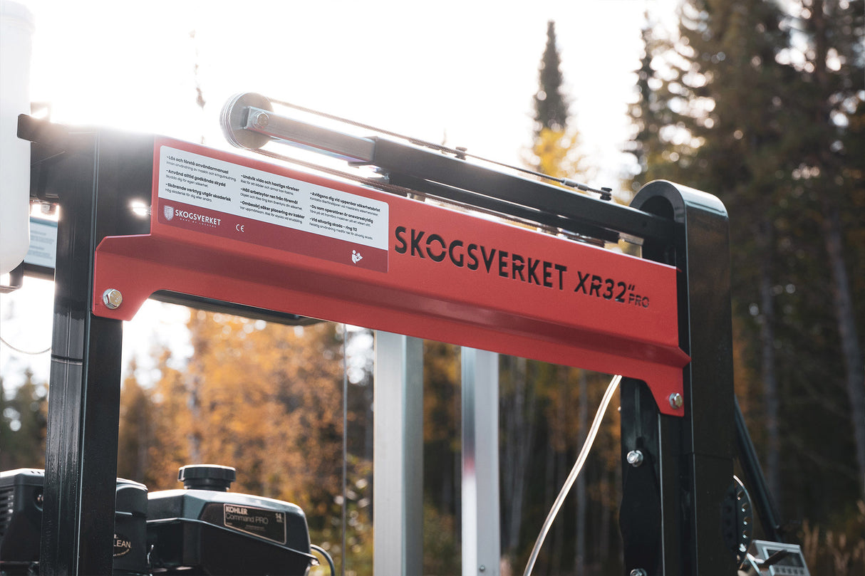 Stationärt Bandsågverk XR32" Pro